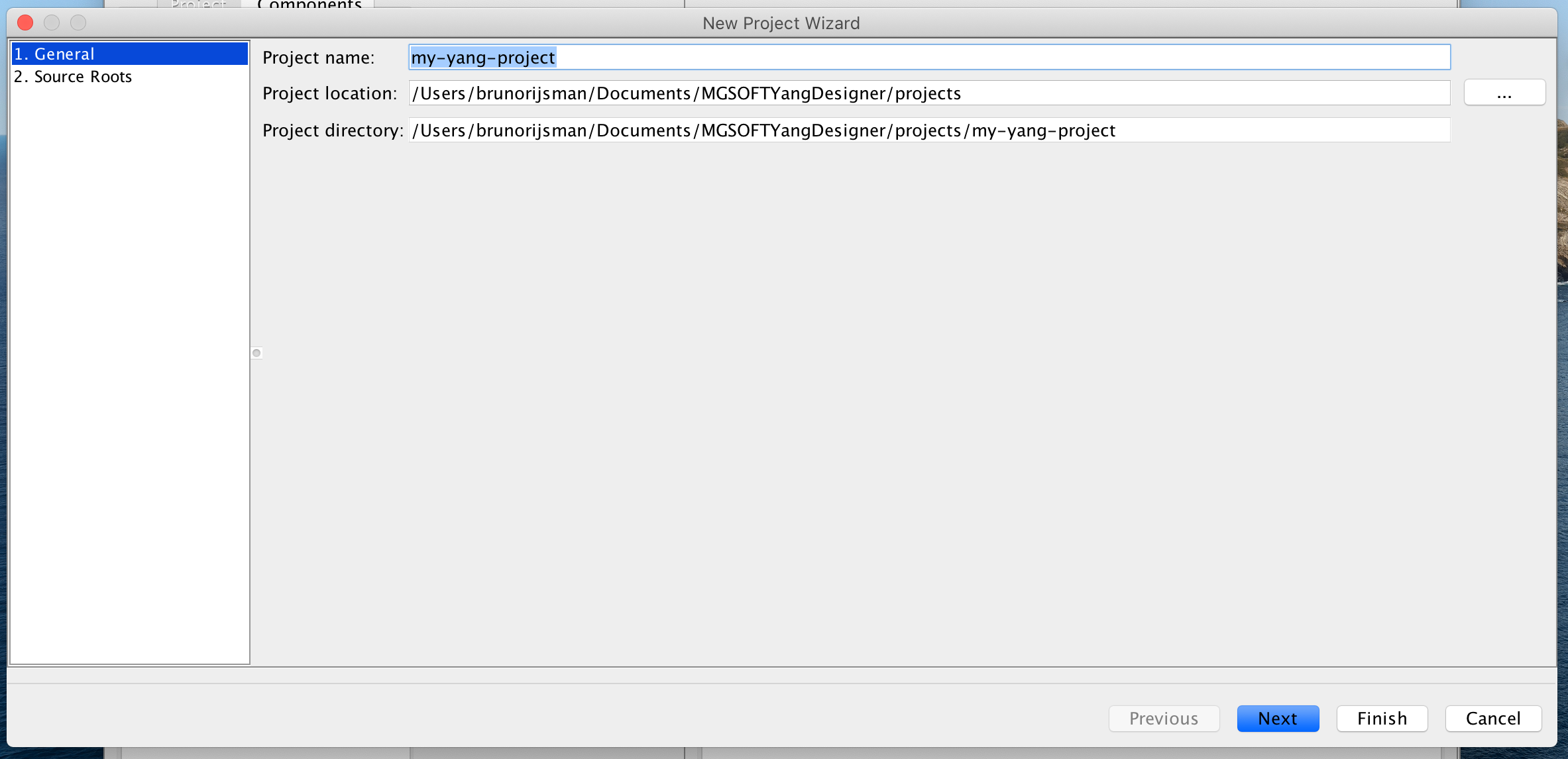 MG-SOFT Visual YANG Designer project details part one